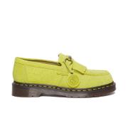 Python Loafers met Gouden Details Dr. Martens , Green , Unisex