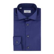 Donkerblauw Business Overhemd Eton , Blue , Heren