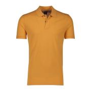Oranje Polo Shirt Korte Mouw Hugo Boss , Orange , Heren