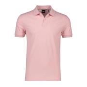 Roze Polo Shirt korte mouw Hugo Boss , Pink , Heren