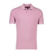 Roze Polo Met Korte Mouwen Hugo Boss , Pink , Heren