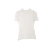 Witte Stretch Katoenen Jersey T-shirt Tom Ford , White , Heren