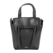 Mini Tote Tas Mulberry , Black , Dames