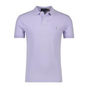 Paarse Slim Fit Polo Shirt Ralph Lauren , Purple , Heren