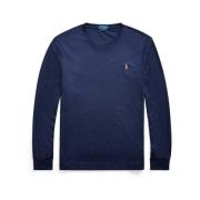 Polo Shirt met Pony Logo Ralph Lauren , Blue , Heren