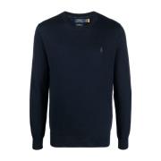 Navy Hunter Pullover Sweater Ralph Lauren , Blue , Heren