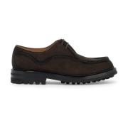 Lymington Lace-Up Nubuck Schoenen Church's , Brown , Heren