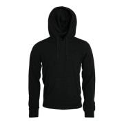 Donkergrijze Cashmere Hoodie Dolce & Gabbana , Gray , Heren