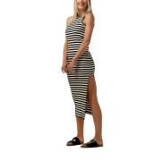 Zwarte Midi Jurk voor Vrouwen Sofie Schnoor , Black , Dames