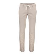 Bruine Chino Broek Slim Fit Alberto , Brown , Heren