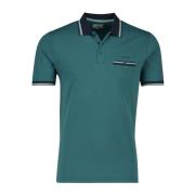 Blauwe poloshirt korte mouw State of Art , Blue , Heren