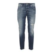 Stijlvolle Brighton Jeans voor Vrouwen Dondup , Blue , Heren