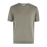 Casual Katoenen T-shirt Kangra , Green , Heren