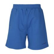 Casual Bermuda Sweatpants Dondup , Blue , Heren