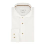 Wit Business Overhemd Slim Fit Profuomo , White , Heren