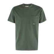 T-shirt met Zakje Klassieke Stijl Roy Roger's , Green , Heren