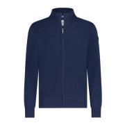 Blauwe Heren Vest met Rits State of Art , Blue , Heren