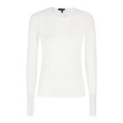 Luca Mix Media Lange Mouwen Shirt Rag & Bone , White , Dames