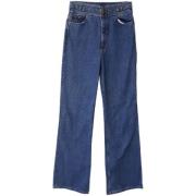 Pre-owned Cotton jeans Marc Jacobs Pre-owned , Blue , Dames