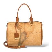 Geo Classic Handtas - Made in Italy Alviero Martini 1a Classe , Brown ...