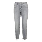 Klassieke Denim Jeans Don The Fuller , Gray , Heren