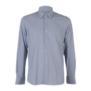 Jacquard Oxford Shirt RRD , Blue , Heren