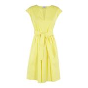 Midi Dresses Woolrich , Yellow , Dames
