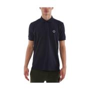 Pique Polo Ink Navy Ma.strum , Blue , Heren