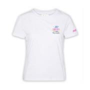 Witte T-shirts en Polos Emilie MC2 Saint Barth , White , Dames