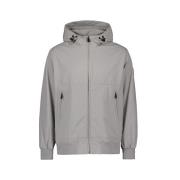 Grijze Softshell Jas met Capuchon Airforce , Gray , Heren