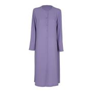 Stijlvolle Coat voor Mannen Emporio Armani , Purple , Dames