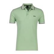 Groen Poloshirt Korte Mouw Hugo Boss , Green , Heren