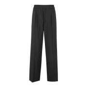 Tape Logo Broek Helmut Lang , Black , Dames