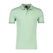 Groene poloshirt korte mouw Hugo Boss , Green , Heren