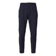 Leather Trousers Hugo Boss , Blue , Heren