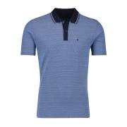 Blauw Poloshirt Korte Mouw Pierre Cardin , Blue , Heren