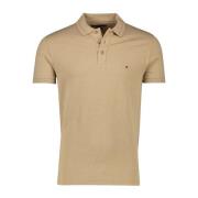 Bruine Slim Fit Polo Shirt Tommy Hilfiger , Brown , Heren