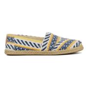 Espadrilles Blauw wit Toms , Multicolor , Dames