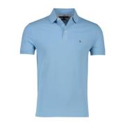 Lichtblauw poloshirt met korte mouw Tommy Hilfiger , Blue , Heren