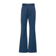 Blauwe Getailleerde Broek met Plooien Vivienne Westwood , Blue , Dames