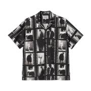 Foto Strip Shirt in Zwart/Wit Carhartt Wip , Black , Heren