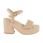 High Heel Sandals ASH , Beige , Dames