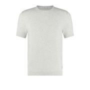 Grijs Katoen Linnen T-shirt Blue Industry , Gray , Heren