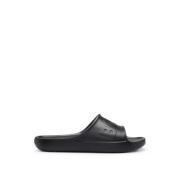 Zwarte Instap Pantoffels Hugo Boss , Black , Heren