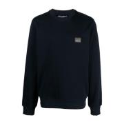Blauwe Sweaters voor Mannen Dolce & Gabbana , Blue , Heren