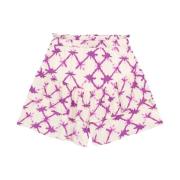 Fifi Skort Bermuda Shorts Refined Department , Purple , Dames