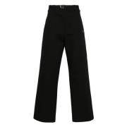 Chino Broek ROA , Black , Heren