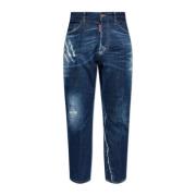 ‘Bro’ Jeans Dsquared2 , Blue , Heren