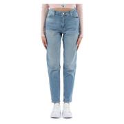 Mom Fit Five-Pocket Jeans Calvin Klein Jeans , Blue , Dames