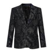 Gestreepte blazer Etro , Blue , Heren